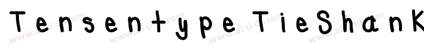 Tensentype TieShanKa字体转换
